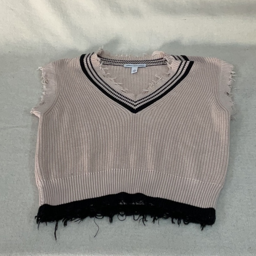 EUC woman’s cotton b Autumn Cashmere sleeveless vest